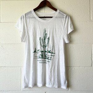 American Eagle AEO Saguaro Cactus Picacho Peak State Park T-Shirt Women's Medium